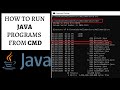 Learn How run Java Programs from the command line in 3 minutes