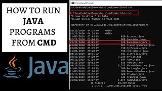 Learn How run Java Programs from the command line in 3 minutes