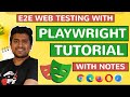 Playwright Tutorial Java - Introduction with Notes - Part 1