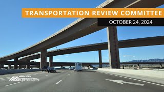 Transportation Review Committee 10/24/2024 Meeting