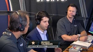 CLE@HOU: Taubman expresses his take on Statcast