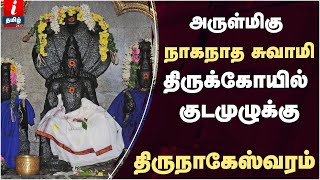 'திருநாகேஸ்வரம்' அருள்மிகு நாகநாத சுவாமி திருக்கோயில் திருக்குடமுழுக்கு | Thirunageswaram