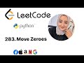 Move Zeroes | LeetCode 283 | Python | Facebook | Technical Interview