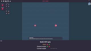 NOT Gate [SOLUTION] Turing Complete #3
