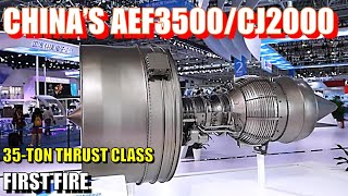 China's CJ2000/AEF3500 Updates: 35-Ton Class Turbofan Engine Completes First Fire \u0026 More ...