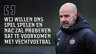 Peter Bosz: 'Een paar spelers zijn nog niet helemaal fit, daar moeten we mee omgaan'