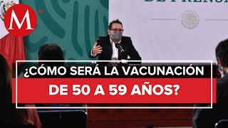 Vacunación para personas de 50 a 59 años tendrá criterios de prioridad: Ssa