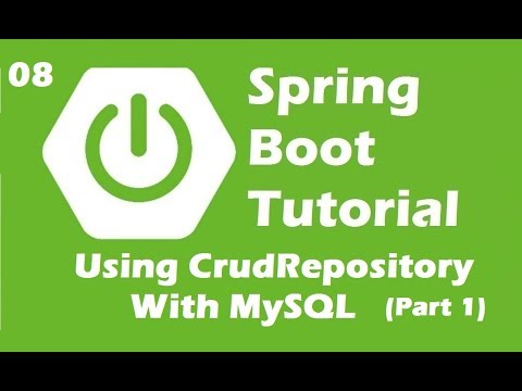 Spring Boot Using Crud Repository Part - 1 | Select Operations - YouTube