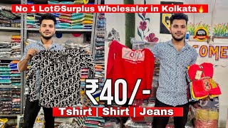 Lot Jeans Wholesale Market Kolkata | Lot Shirts Wholesale Kolkata | Branded Surplus Jeans in Kolkata