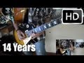 Guns N' Roses 14 Years guitar cover with solo (+ Lyrics) HD