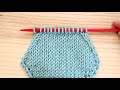 Left & Right Lean Decrease Knitting