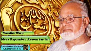 Mera Payamber Azeem tar hai - Urdu Audio Naat with Lyrics - Muzaffar Warsi