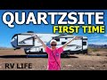 RVing Quartzsite Arizona, Boondocking In Desert | Full Time RV Life