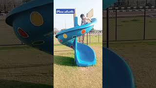 two cute pikachu enjoy slide #shorts #kids #shortsvideo #pikachu