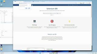 No Code - Testing Web via Selenium IDE -