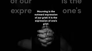 The loss of a loved one, grieving and mourning. #griefawareness #mourning #depression #shorts