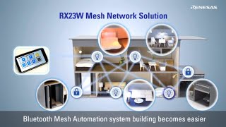 Renesas RX23W group of MCU with Bluetooth® 5.0 Mesh