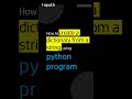 Python for Beginners : How to create dictionary from given string using #Python