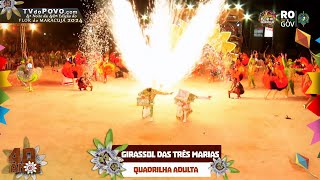 Apresentação da “Quadrilha Adulta GIRASSOL DAS TRÊS MARIAS” na 4ª Noite do Flor do Maracujá 2024