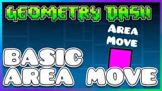 How to use AREA MOVE | Geometry Dash 2.2 Editor Tutorial 🛠️