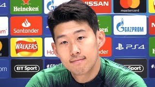 Son Heung-Min Full Pre-Match Press Conference - Tottenham v Man City - Champions League