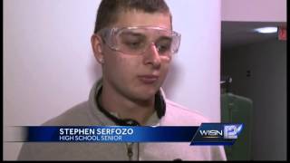 High school students learn about manufacturing jobs