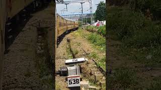 Shornaur- Thrissur special express arriving to Thrissur Station Platform No 4