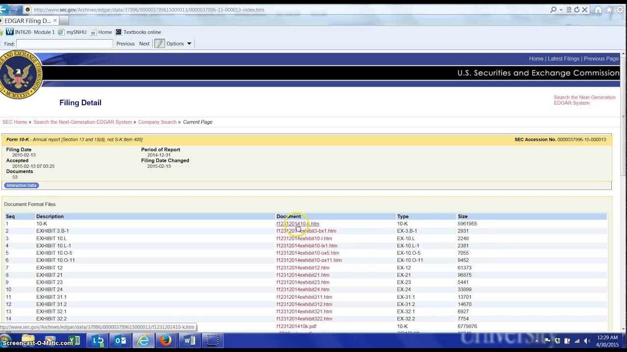 SEC Filings Retrieval - YouTube