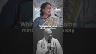 Congress leader Priyanka Gandhi vs. Union Home Minister Amit Shah on JD(S) MP Prajwal Revanna
