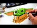 How To Draw Grogu - Advanced