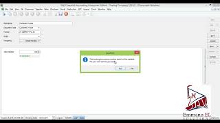 SQL Account - Setting Multiple Document Number