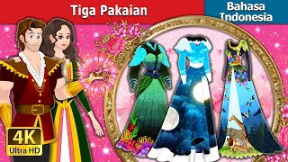 Tiga Pakaian | The Three Dresses in Indonesian | Dongeng Bahasa Indonesia  @IndonesianFairyTales