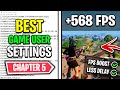 The BEST Game User Settings in Fortnite Chapter 5! ✅ (MAX FPS Boost + 0 Input Delay)