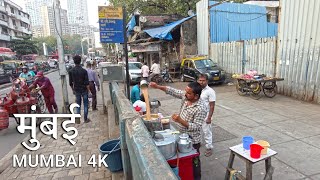 Life Ambience in Mumbai, India 🇮🇳 - Walking Tour INDIA (4K UHD)