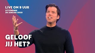 Geloof jij het? | Hour of Power | 26-01-2025