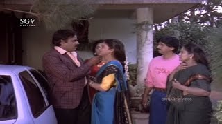 Ambarish Gets Emotional With His Sister Marriage | Mr. Abhishek Kannada Movie Scene