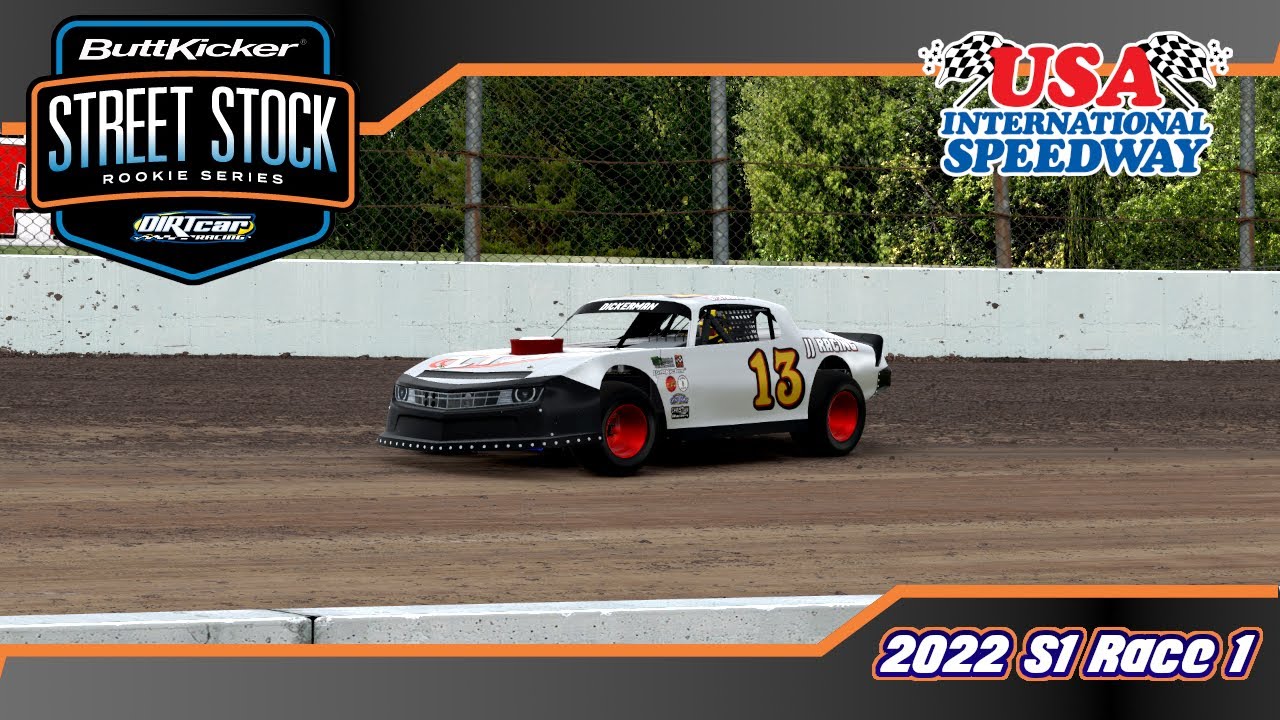 IRacing Rookie Dirt Street Stocks At USA Speedway. 2022 Season 1 Week 1 ...