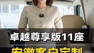 大老板私人订制的丰田考斯特11座无隔断版，内饰豪华无比！