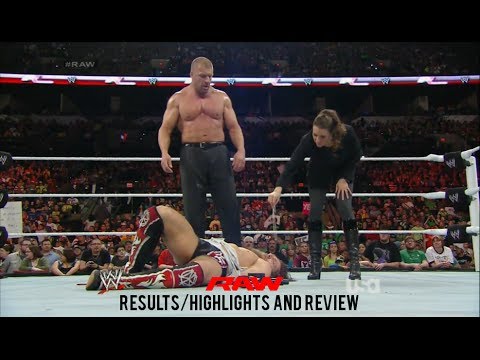 WWE RAW 3/17/14 Full Show Results/Highlights & Review, Triple H Attacks ...