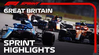 F1 Sprint Highlights | 2021 British Grand Prix | Crypto.com