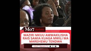 WAZIRI MKUU AMWAKILISHA RAIS DKT. SAMIA KUAGA MWILI WA MAREHEMU TENDWA