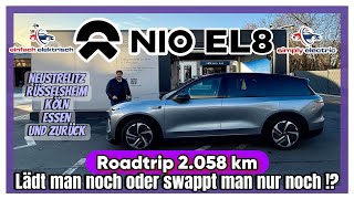 NIO EL8 Roadtrip 2058 km across Germany