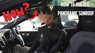 How To Use The Panoramic Sunroof On Your Volvo | Paul Rigby Volvo