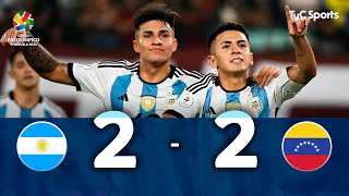 Argentina 2-2 Venezuela | Preolímpico Sudamericano Sub-23 Venezuela 2024