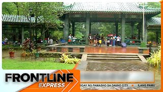 Ilang pamilya, piniling mamasyal sa Luneta sa kabila ng maulang panahon