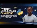 Python Functions Full Course for Beginners | Functions, args, Lambda, Recursion, Modules & LEGB Rule