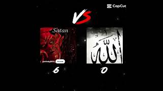 shaitan vs allah