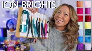 how to use semi-permanent ION BRIGHTS from Sally's (fantasy colors)