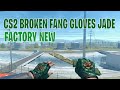 Broken Fang Gloves Jade | CS2 Skin Showcase #249