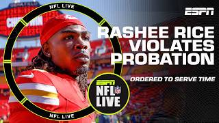 Repercussions for the KC Chiefs after Rashee Rice is ordered to serve 30 days in jail 🚨 | NFL Live
